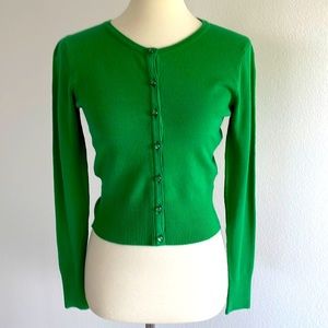 Hellbunny green cardigan. Size M. NWT